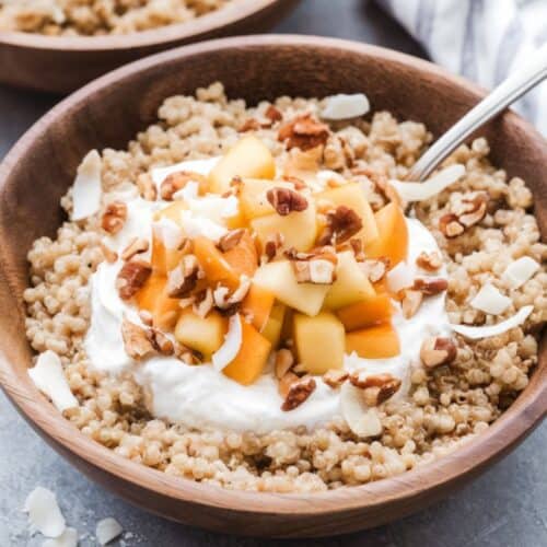 Apple Cinnamon Breakfast Quinoa