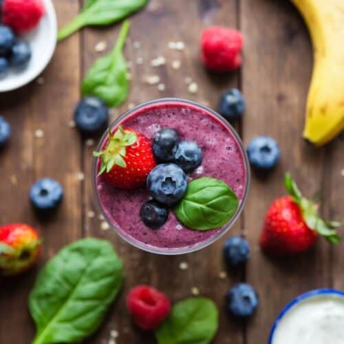 Berry and Spinach Smoothie