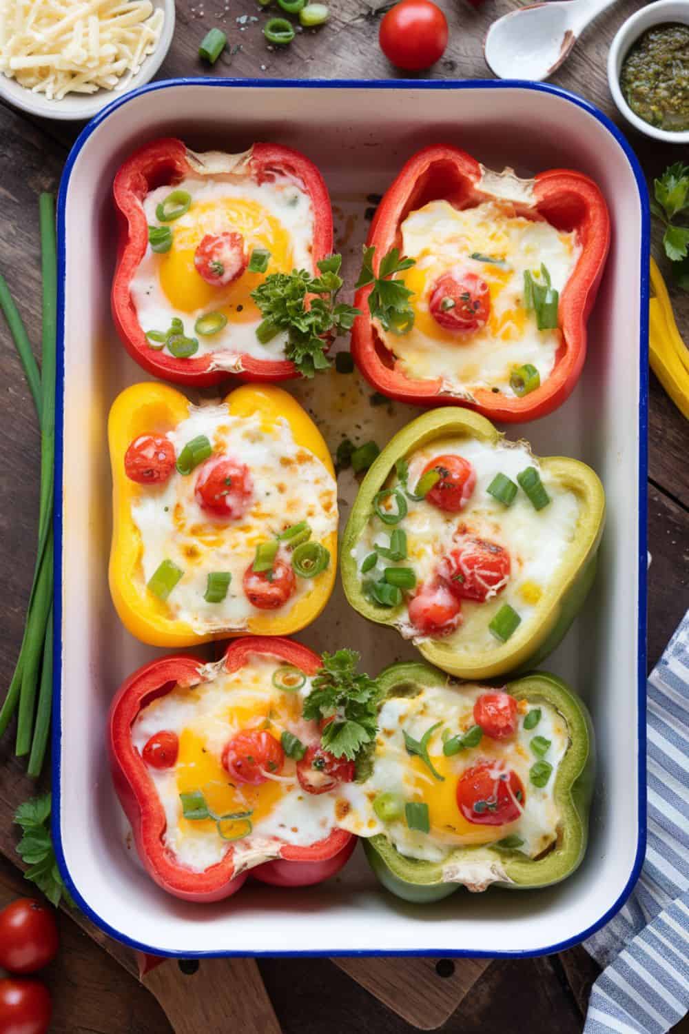 Breakfast Stuffed Peppers