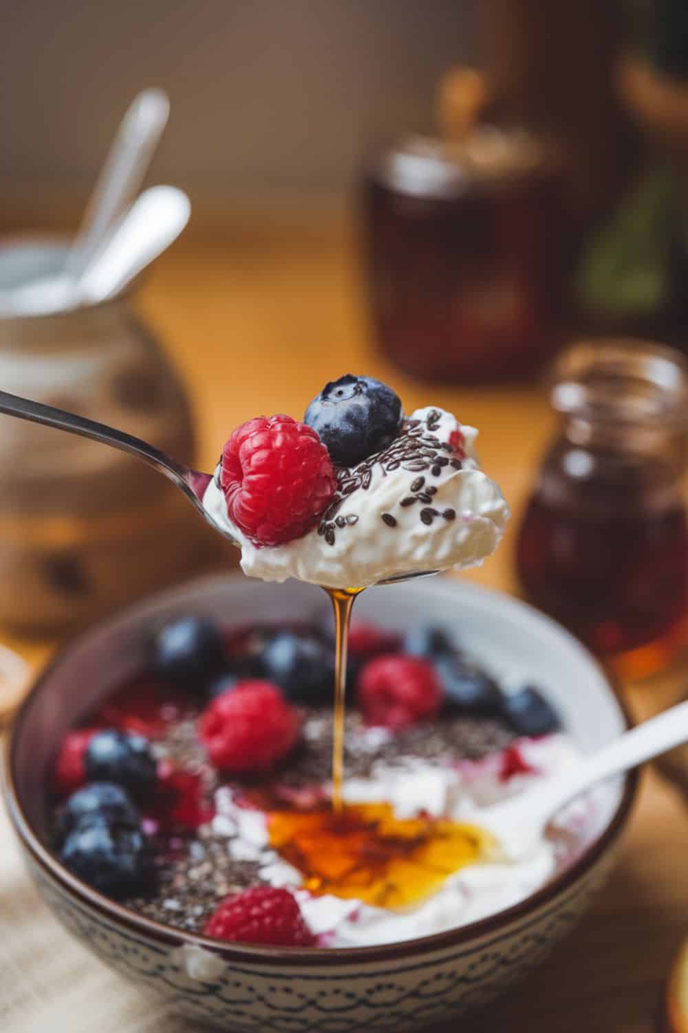 Cottage Cheese and Fruit Bowl