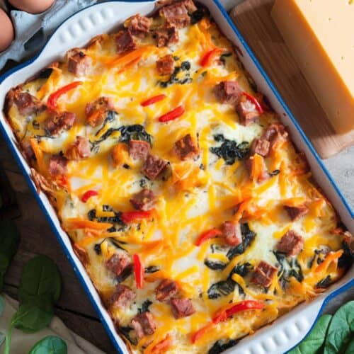 Egg and Sausage Breakfast Casserole