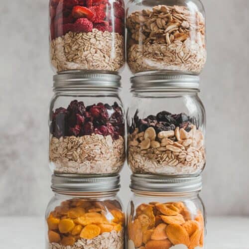 Instant Oatmeal Jars