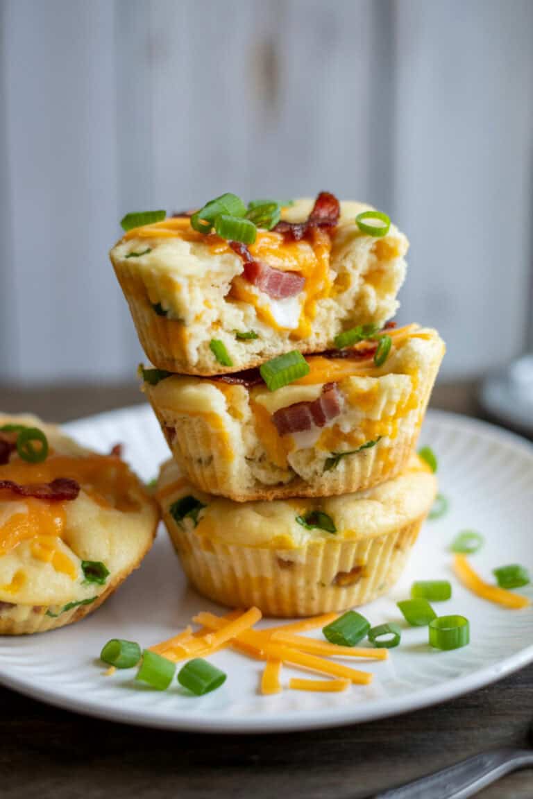 Low Carb Bacon and Egg Muffins