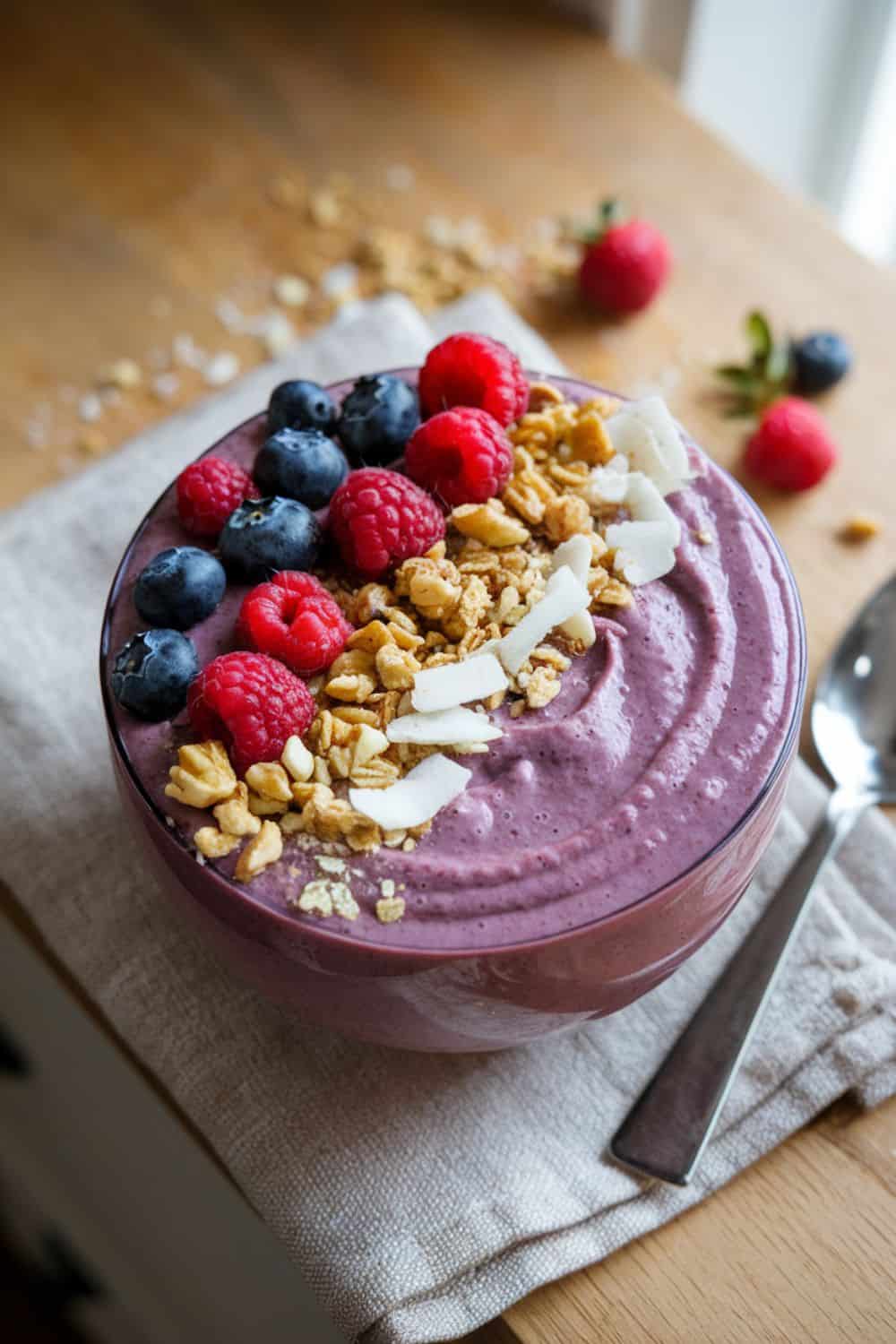 Low Carb Smoothie Bowl