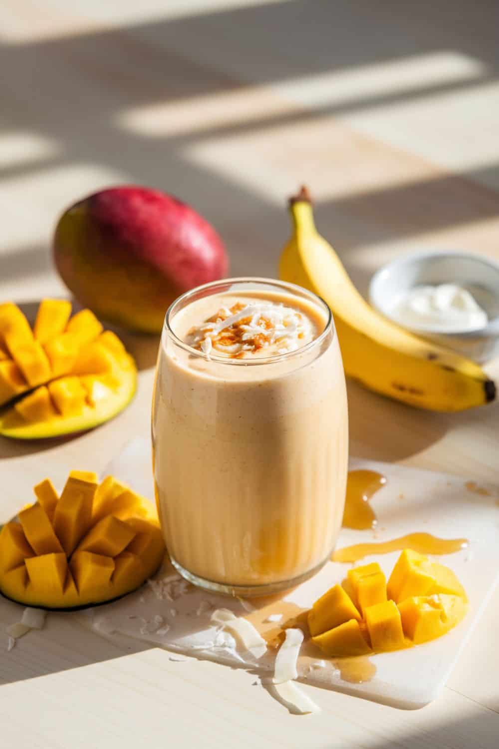 Mango and Coconut Smoothie