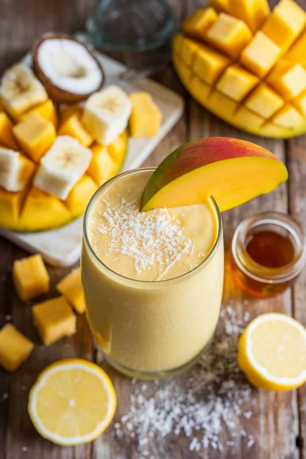 Mango and Coconut Smoothie