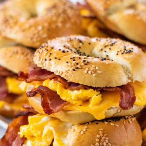 Mini-Bagel-Breakfast-Sandwiches