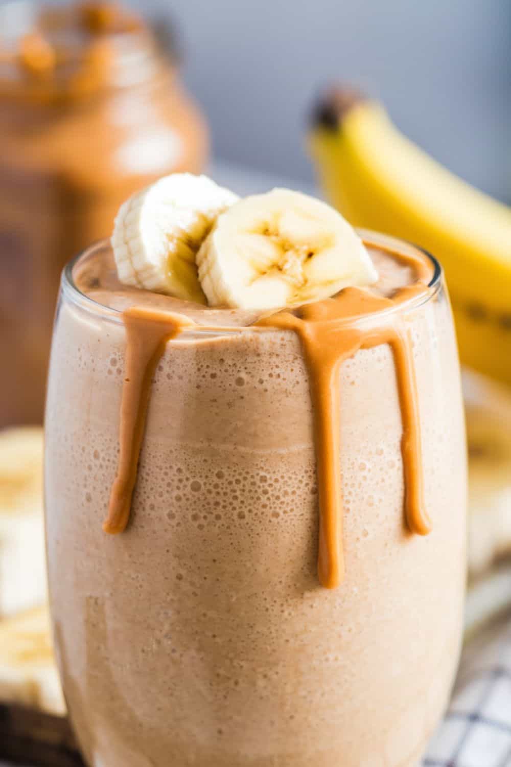 Peanut Butter and Banana Smoothie