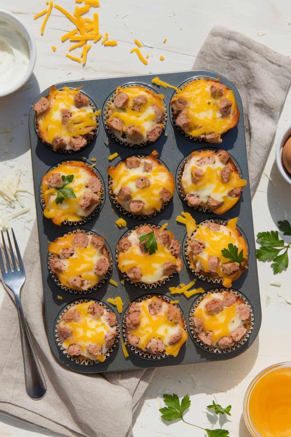 Sausage and Egg Muffins