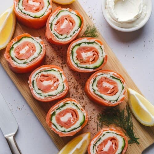 Smoked Salmon and Cream Cheese Roll-Ups 3