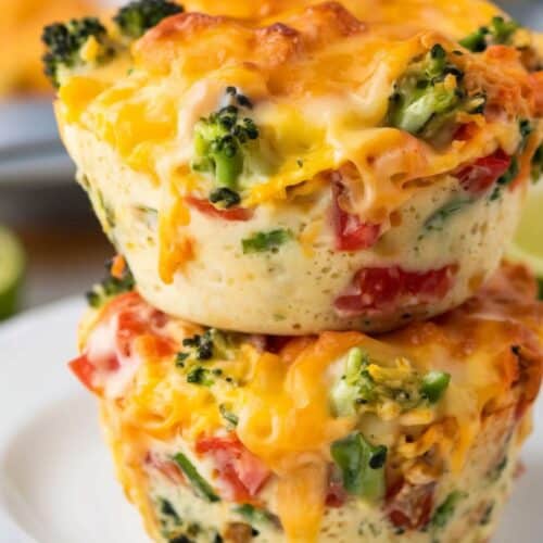 Veggie and Cheese Egg Muffins