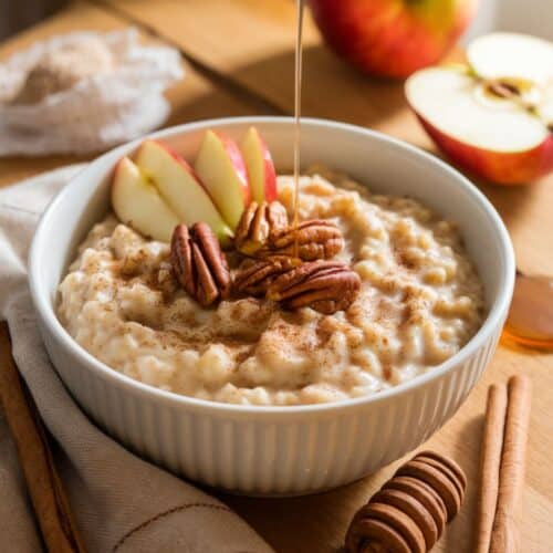 a warm bowl of Apple Cinnamon Oatmeal