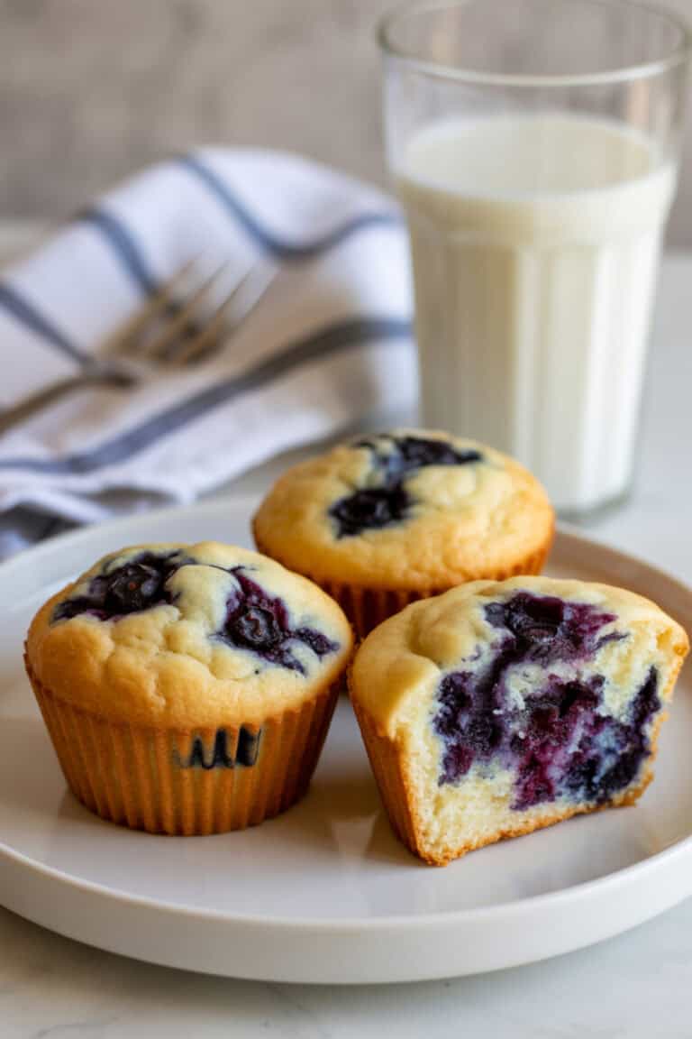 Easy Blueberry Muffins