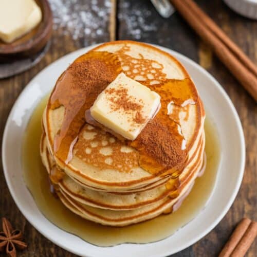 stack of Low Carb Pancakes