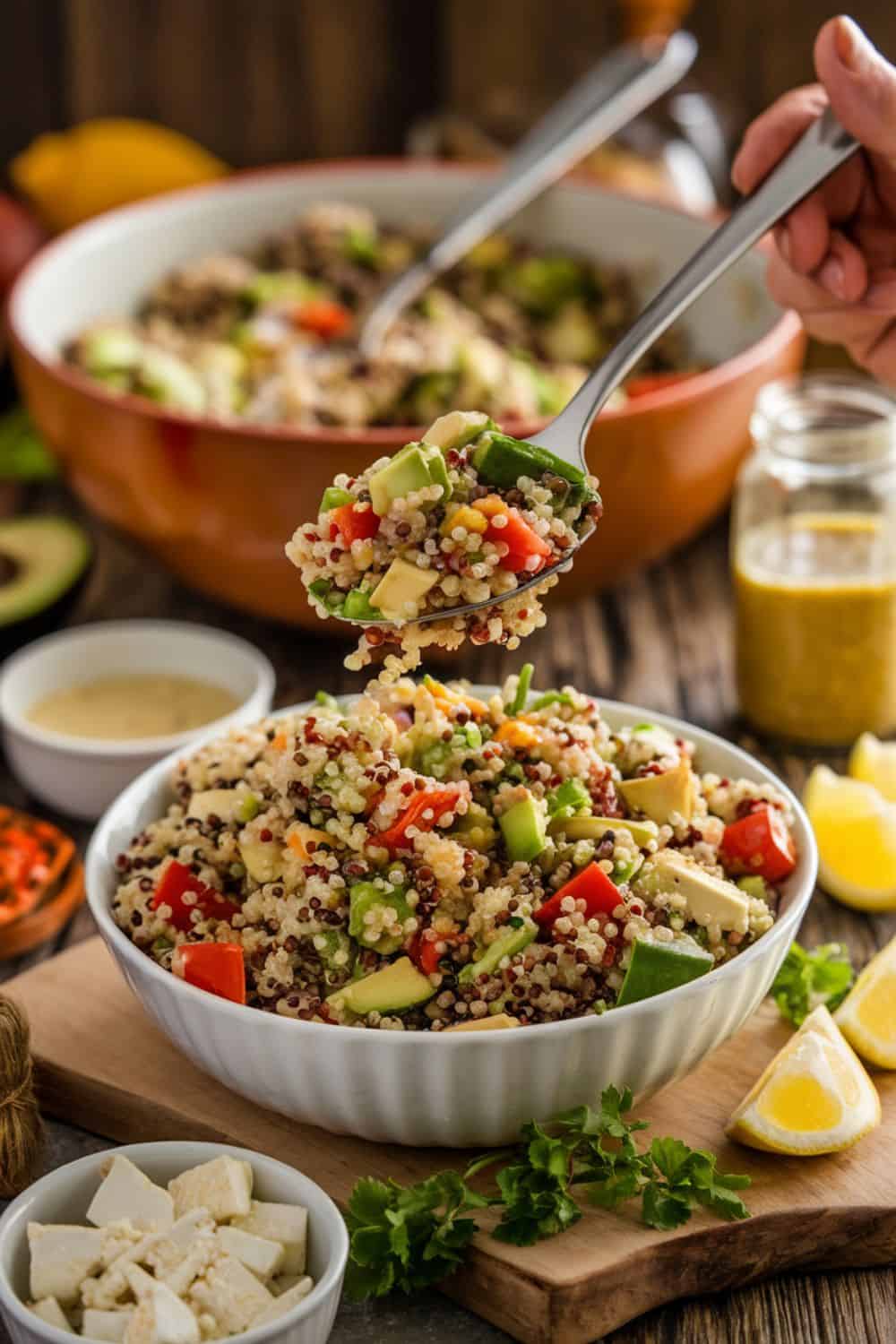 Quinoa Salad with Veggies 2