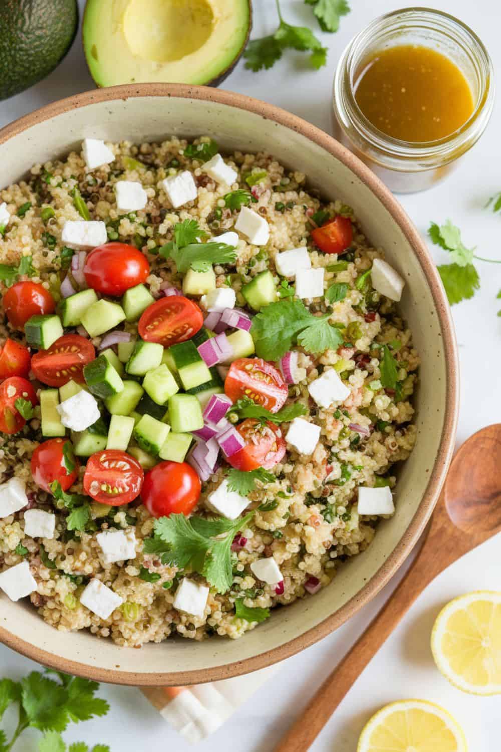 Quinoa Salad with Veggies