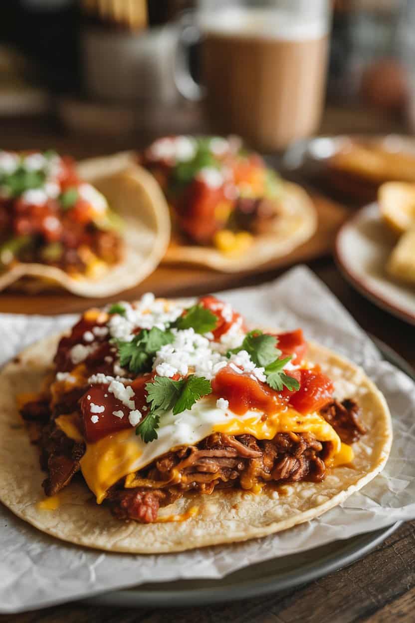 brisket breakfast taco
