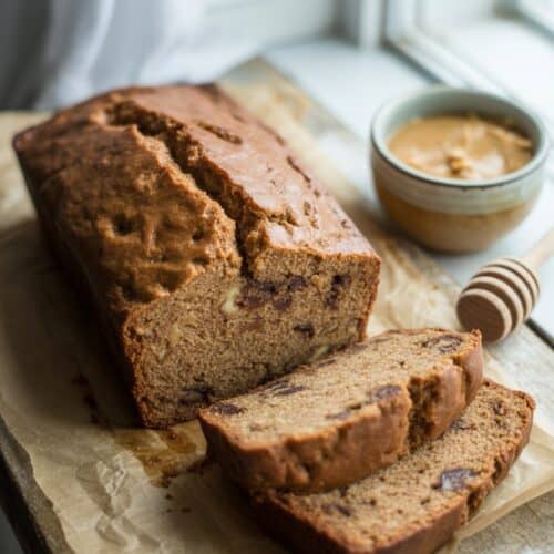 Almond Butter Banana Loaf