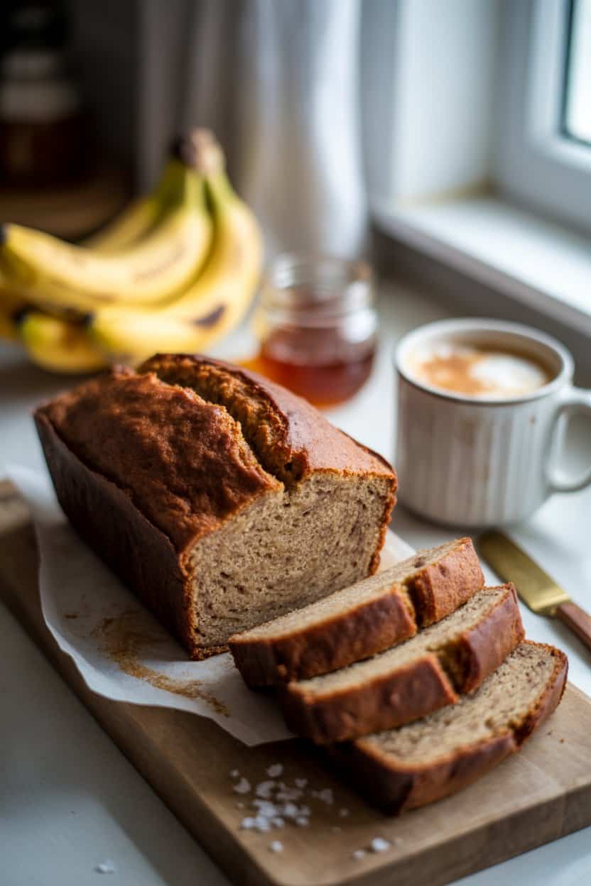 Almond Flour Banana Loaf