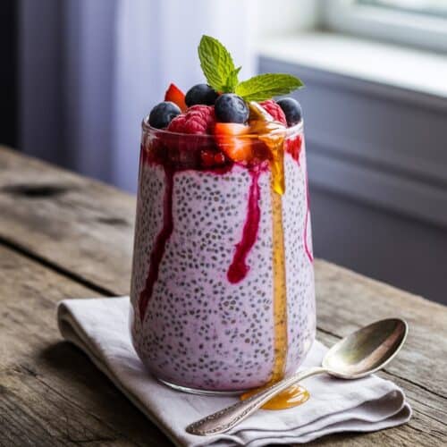 Berry Chia Pudding