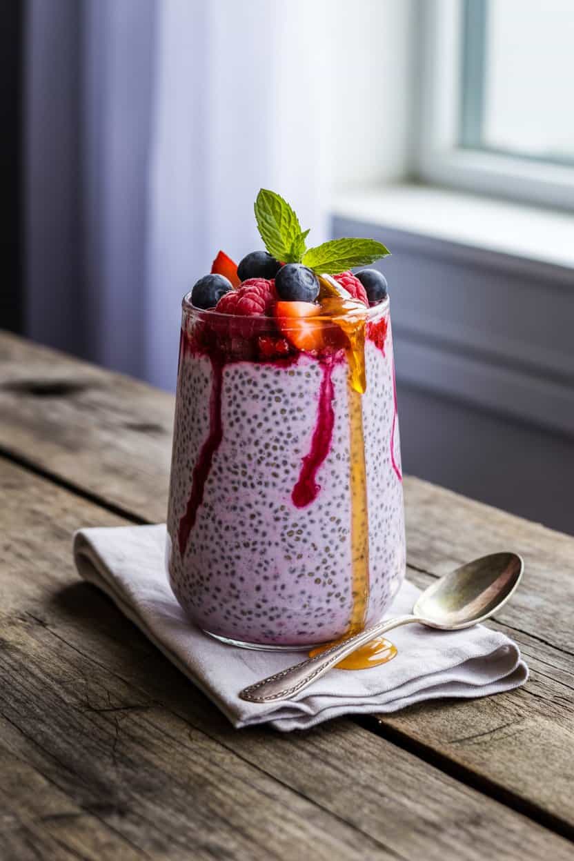 Berry Chia Pudding
