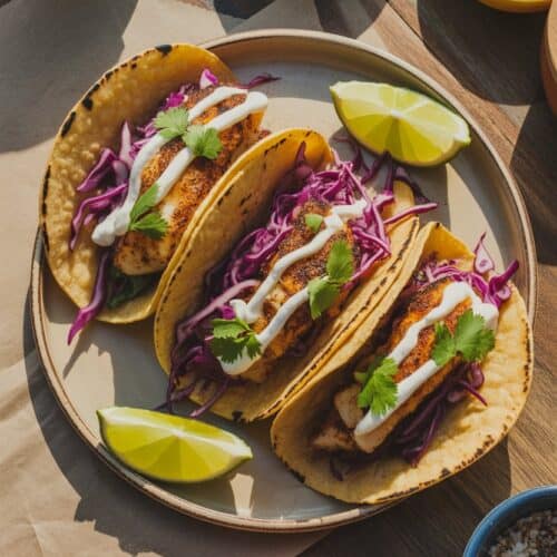 Blackened Fish Tacos