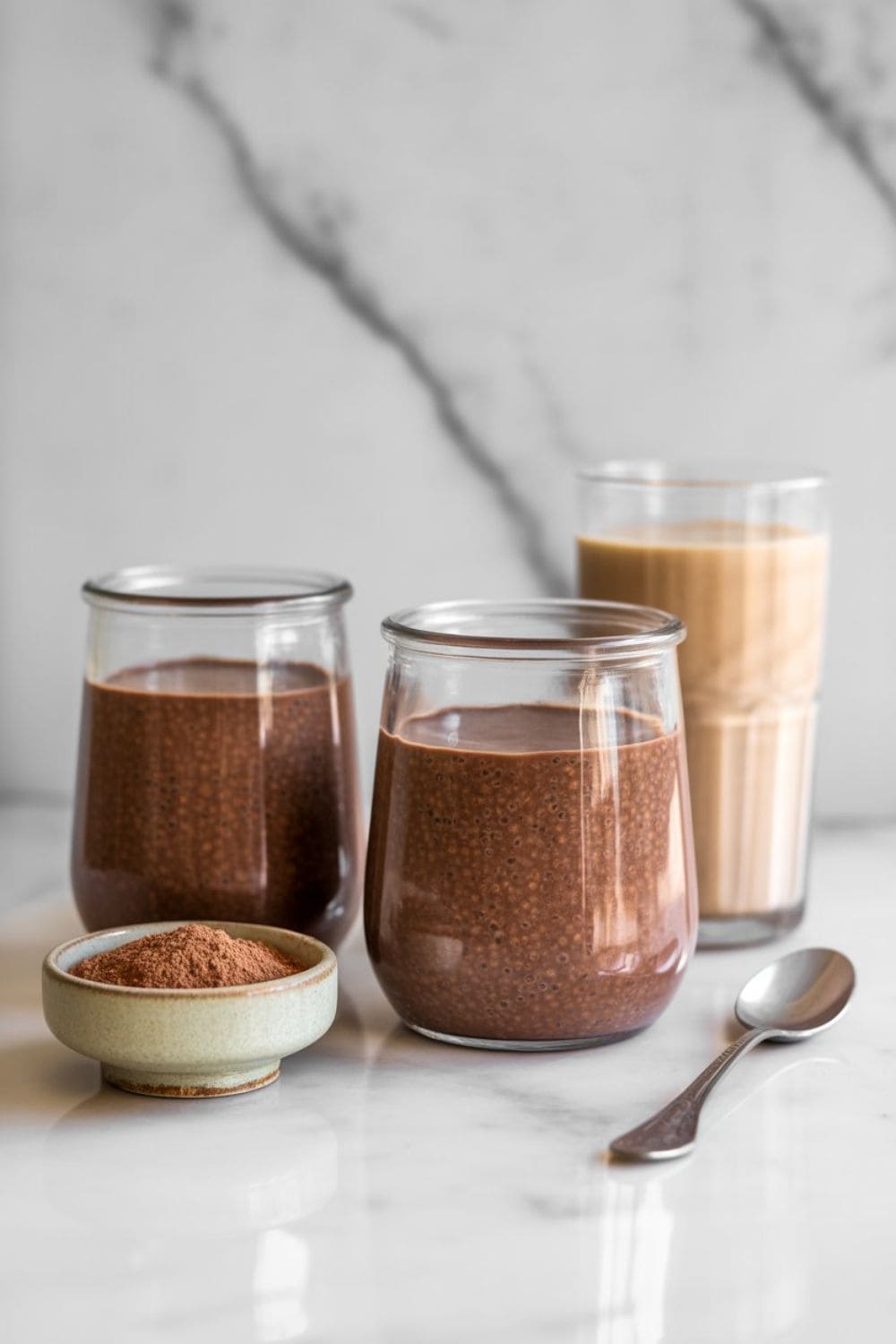 Chocolate Protein Chia Pudding
