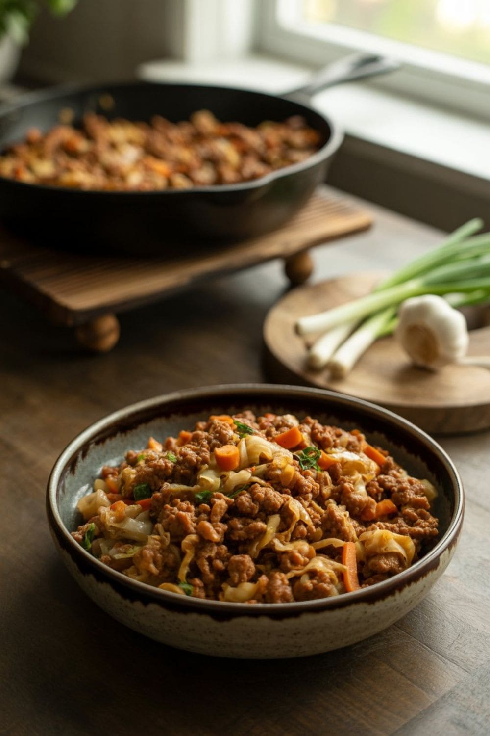 Easy Egg Roll in a Bowl