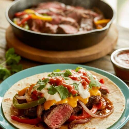 Easy Steak Fajitas