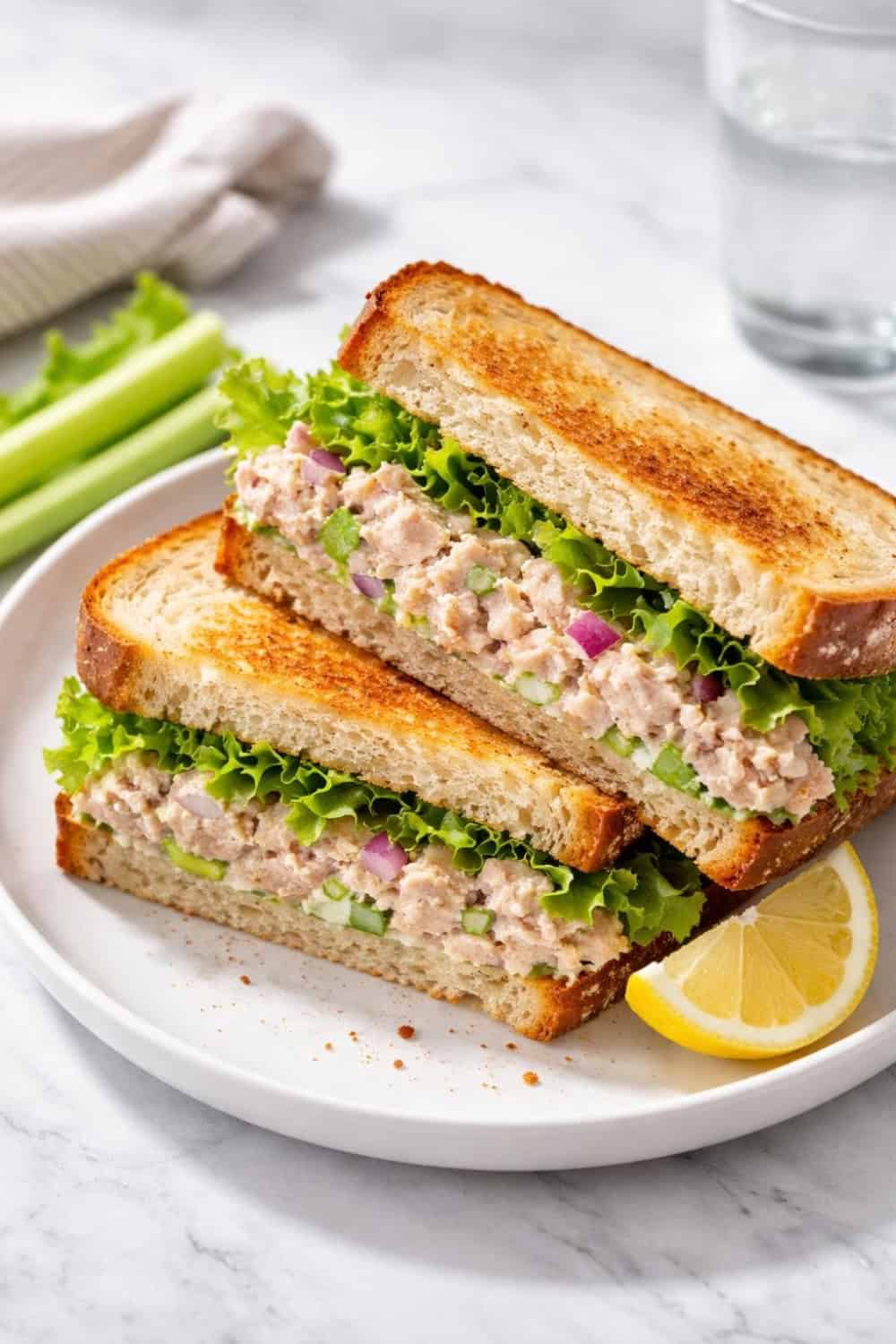 Easy Tuna Salad Sandwich