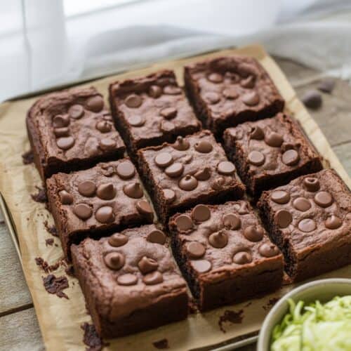 Easy Zucchini Brownies
