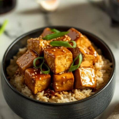 Honey Garlic Tofu