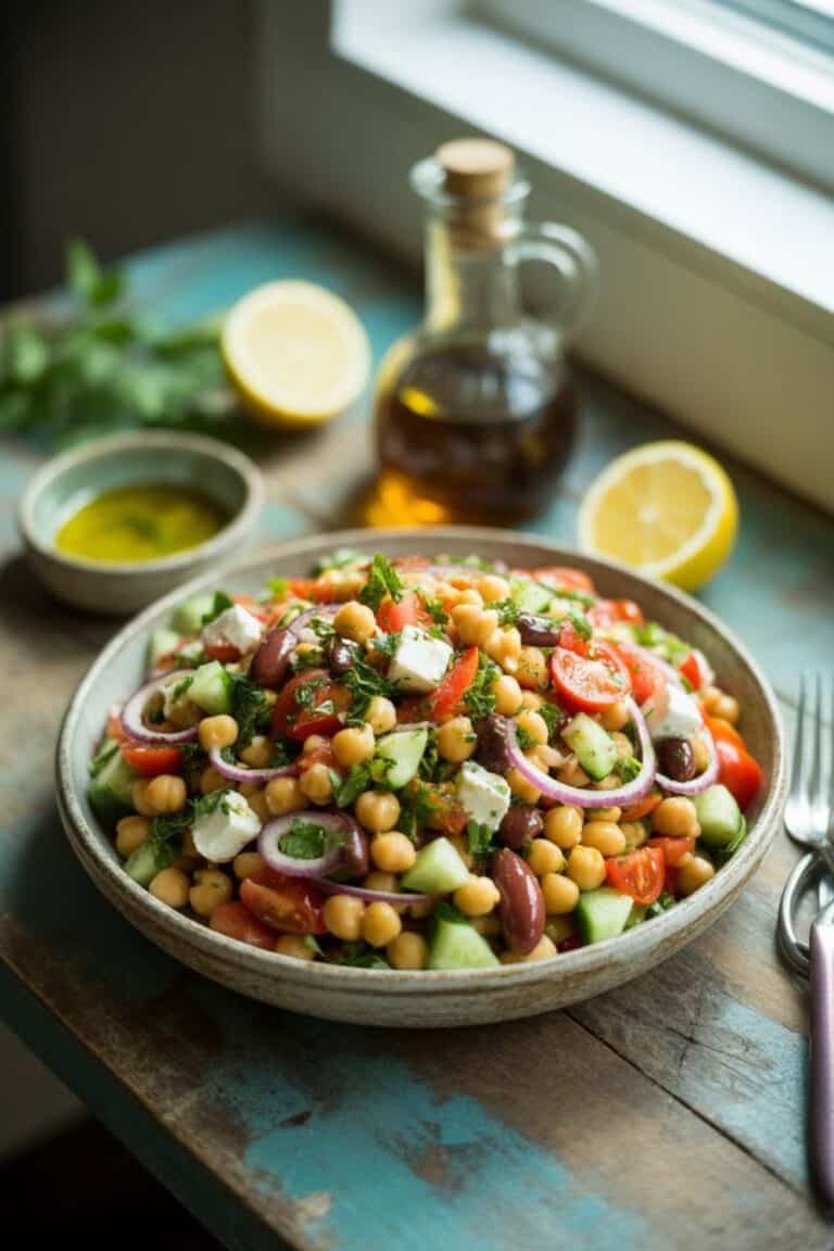 Mediterranean Chickpea Salad