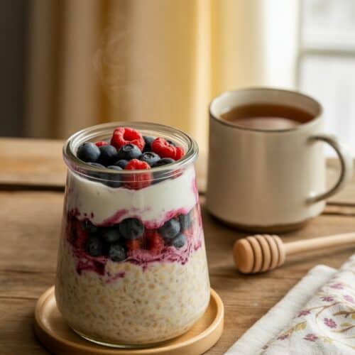Overnight Oats with Berries