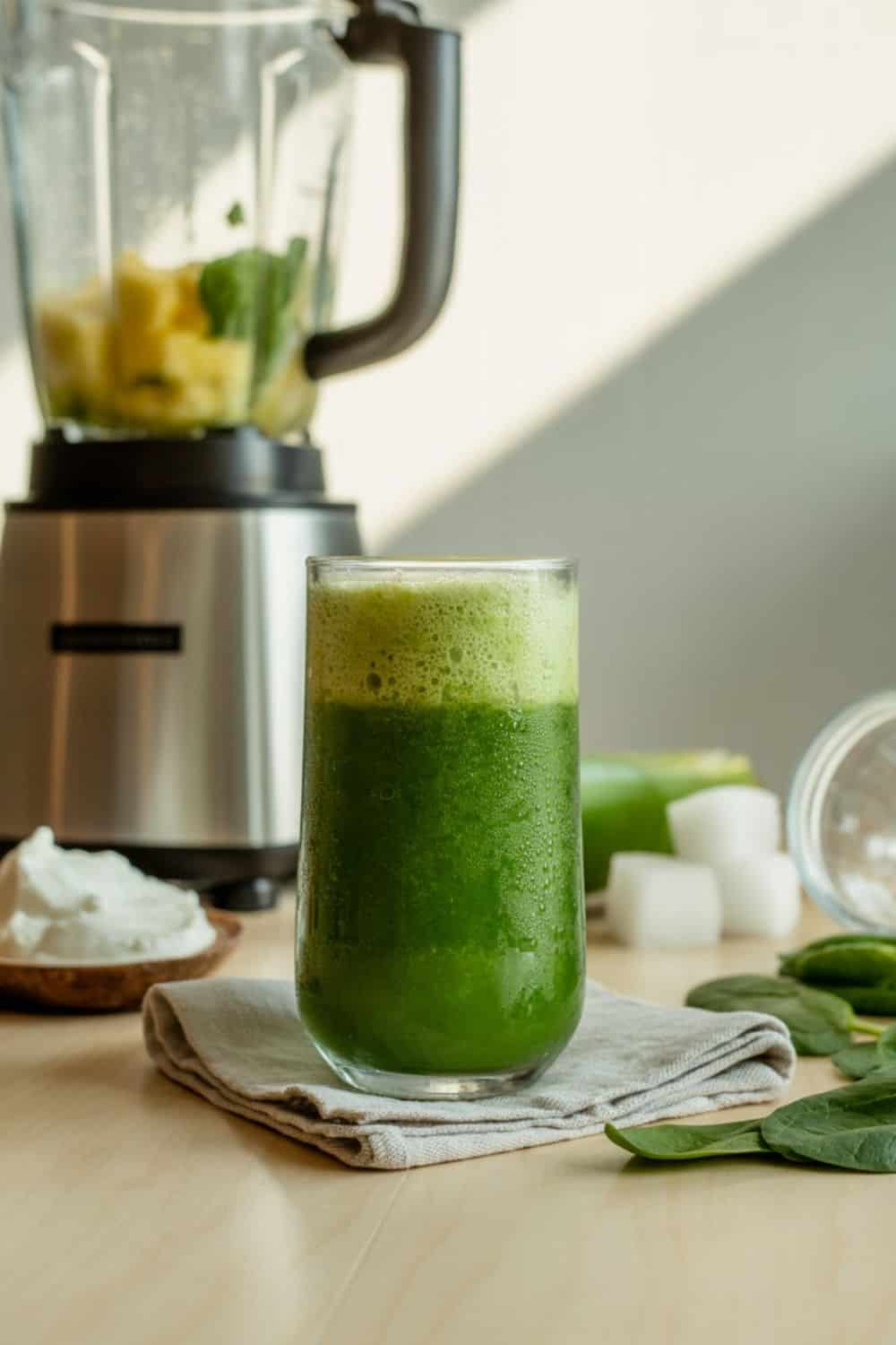 Pineapple Spinach Smoothie