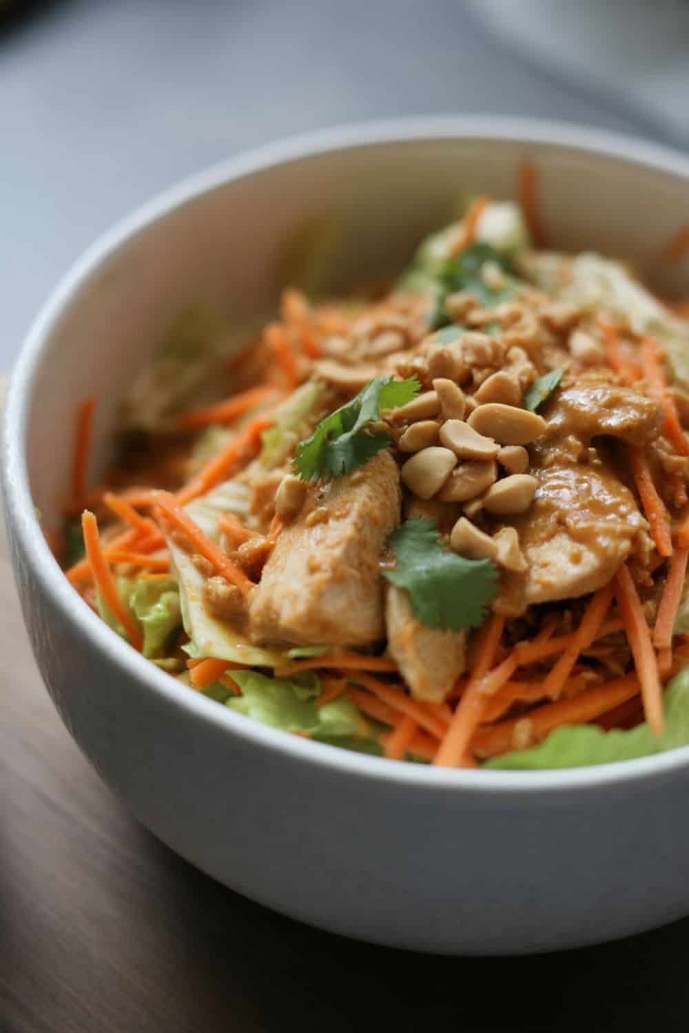 Thai Peanut Chicken Salad