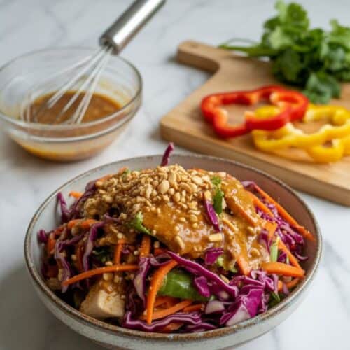 Thai Peanut Chicken Salad