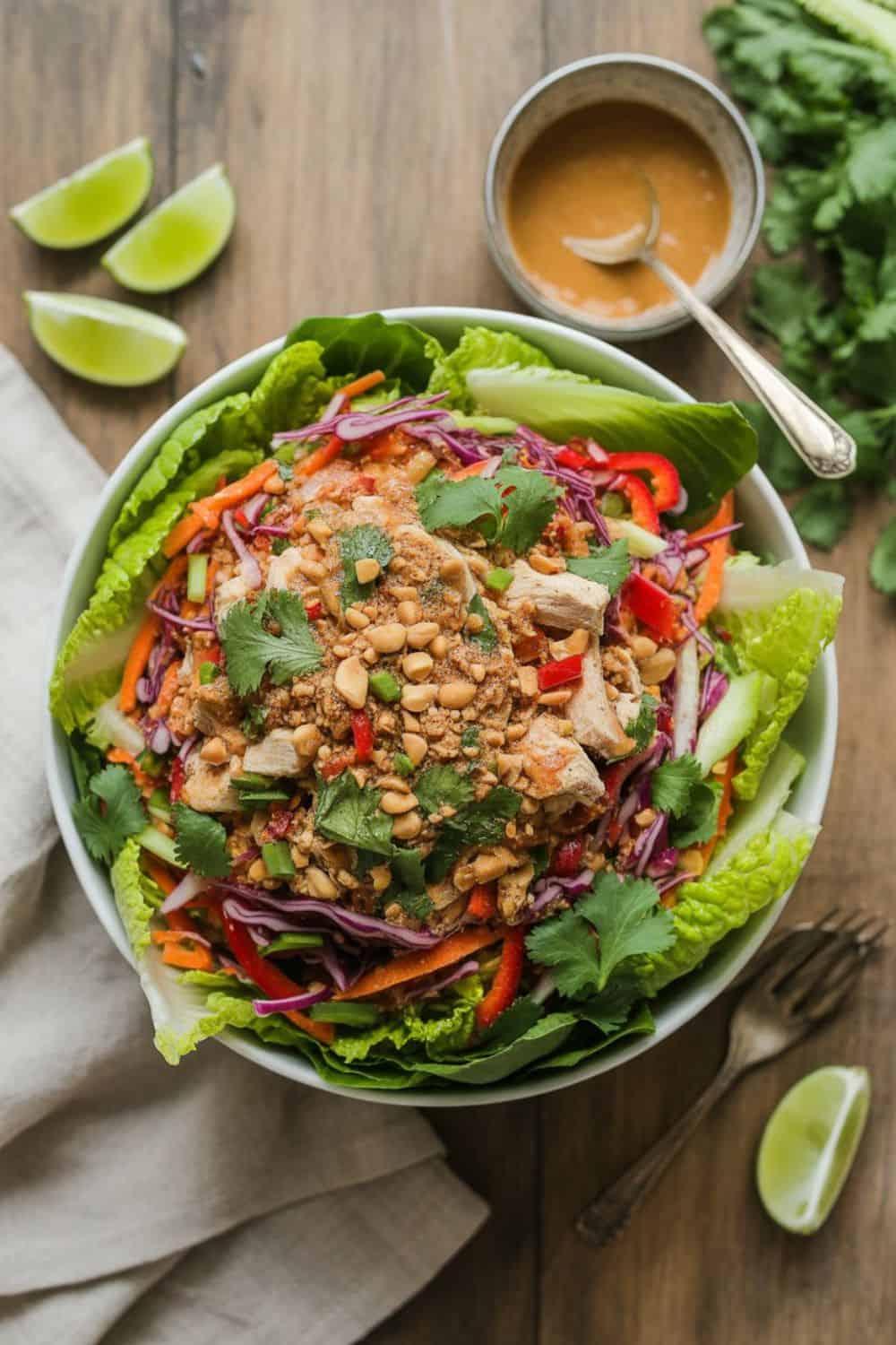 Thai Peanut Chicken Salad