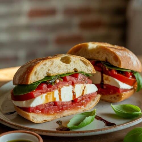 Tomato Mozzarella Sandwich