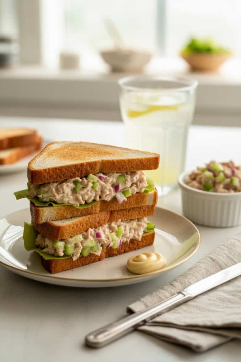 Easy Tuna Salad Sandwich
