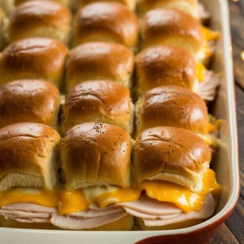 Turkey and Cheese Sliders
