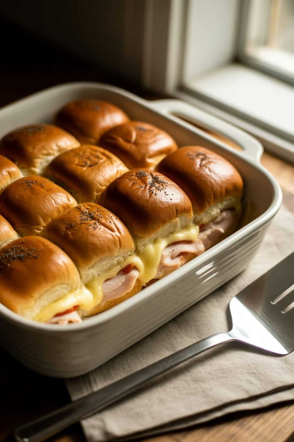 Turkey and Cheese Sliders