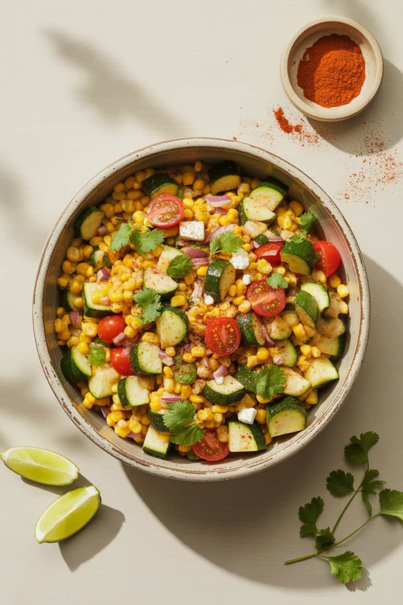 Zucchini Corn Salad