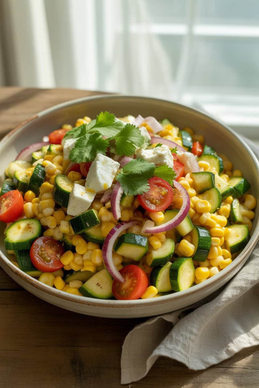 Zucchini Corn Salad