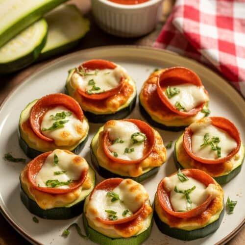 Zucchini Pizza Bites