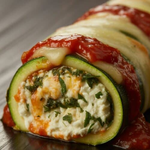 Zucchini Rollups With Ricotta