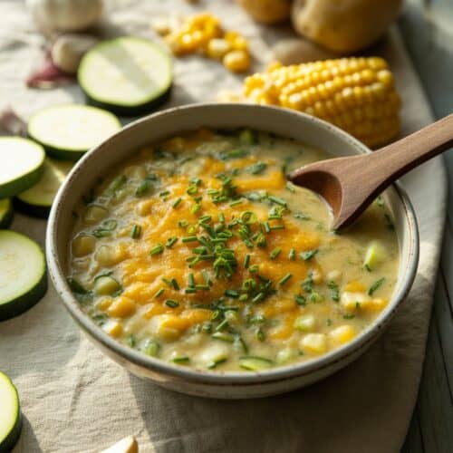 Zucchini and Corn Chowder