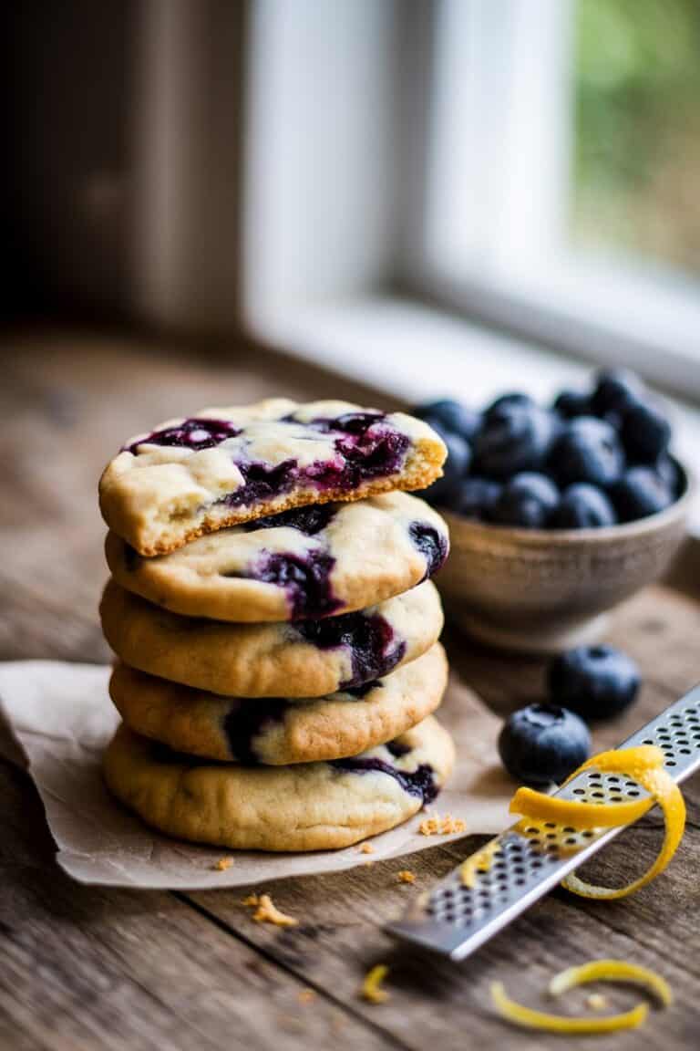 easy blueberry cookies
