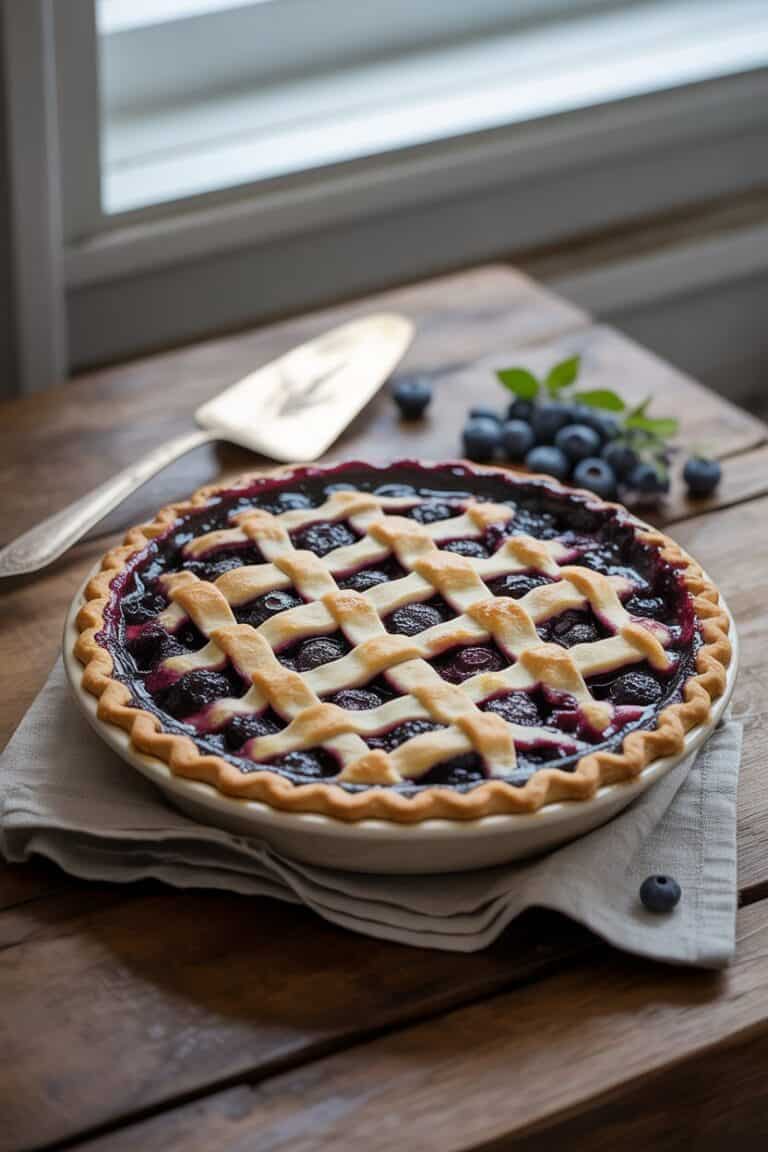 blueberry pie