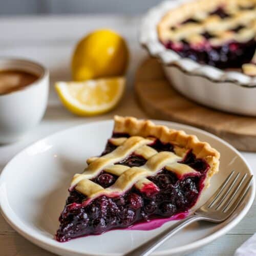 blueberry pie